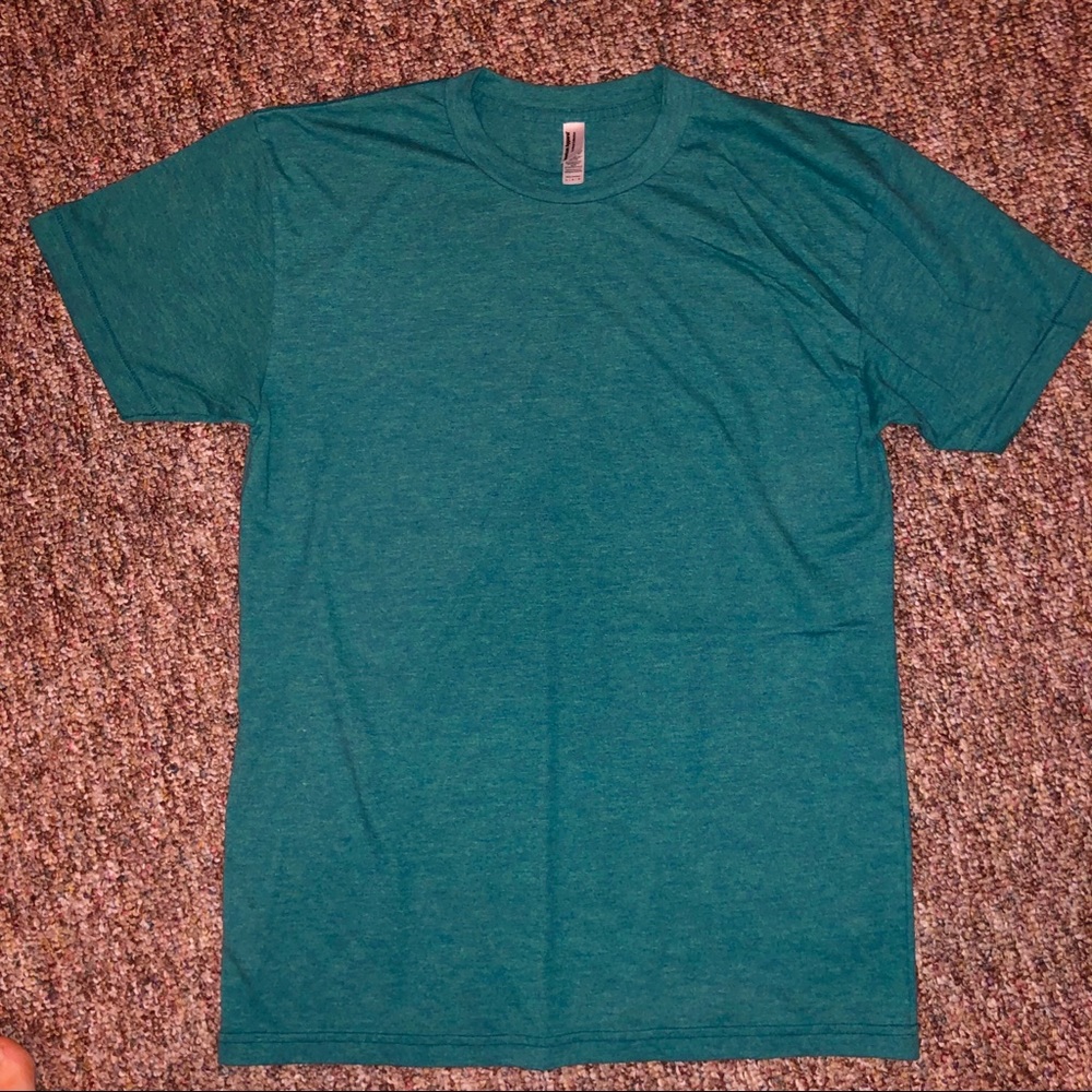 Green American Apparel Tee